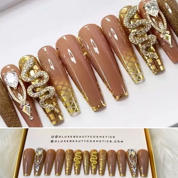 24pcs Luxury Press-on nails - Picture 1 of 11